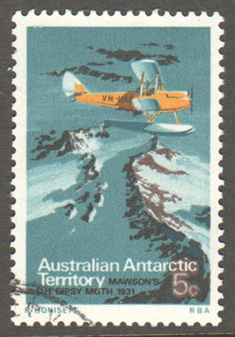 Australian Antarctic Territory Scott L24 Used